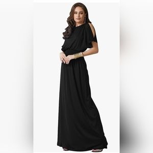 KohKoh NwT Black Maxi Gown